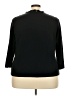Unbranded 100% Acrylic Solid Black Cardigan Size 3X - photo 2