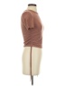 Zara Brown Short Sleeve Top Size S - photo 4