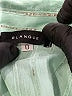 Blanque Stripes Green 3/4 Sleeve Button-Down Shirt Size 0 - photo 7