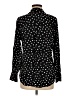Chico's Polka Dots Black Long Sleeve Blouse Size Med (1) - photo 2