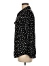 Chico's Polka Dots Black Long Sleeve Blouse Size Med (1) - photo 5