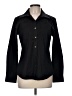 Foxcroft Black Long Sleeve Button-Down Shirt Size 8 - photo 1