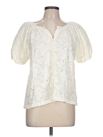 Calypso St. Barth Short Sleeve Blouse (view 1)