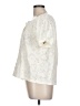 Calypso St. Barth 100% Cotton Ivory Short Sleeve Blouse Size Lg (2) - photo 5