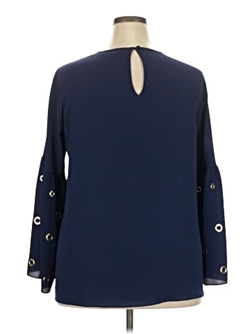 MICHAEL Michael Kors Long Sleeve Blouse (view 2)