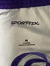 Sport-Tek 100% Polyester Color Block Purple Athletic Shorts Size M - photo 3