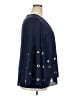 MICHAEL Michael Kors Blue Long Sleeve Blouse Size XXL - photo 4