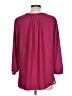 JM Collection 100% Polyester Burgundy 3/4 Sleeve Blouse Size L - photo 2