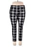 Intro Plaid Black Casual Pants Size 2X - photo 1