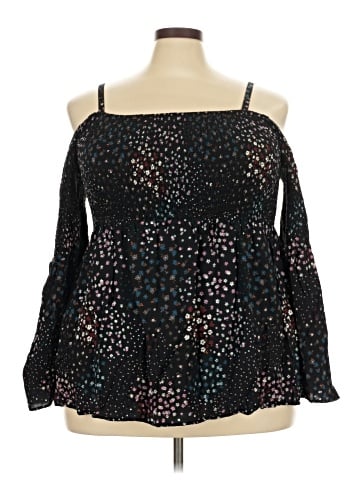 Torrid 3/4 Sleeve Blouse (view 1)