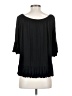 Assorted Brands Black 3/4 Sleeve T-Shirt Size S - photo 2
