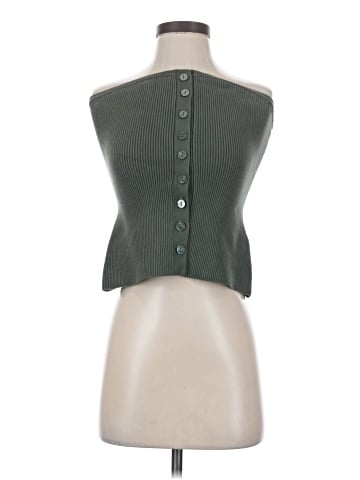 Abercrombie & Fitch Sleeveless Button-Down Shirt (view 1)
