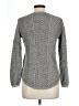 Eight Eight Eight 100% Cotton Chevron-herringbone Gray Pullover Sweater Size L - photo 2