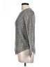 Eight Eight Eight 100% Cotton Chevron-herringbone Gray Pullover Sweater Size L - photo 5