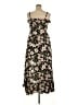Volcom 100% Viscose Floral Black Green Casual Dress Size XXL - photo 2