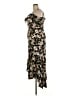 Volcom 100% Viscose Floral Black Green Casual Dress Size XXL - photo 5