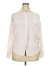 IRO Color Block Ivory Long Sleeve Blouse Size 19 - photo 1