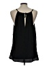Trina Turk 100% Silk Black Sleeveless Silk Top Size L - photo 2