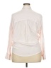IRO Color Block Ivory Long Sleeve Blouse Size 19 - photo 2