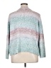 Alfred Dunner 100% Polyester Color Block Teal Pullover Sweater Size XL - photo 2