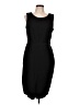 Talbots Solid Black Cocktail Dress Size 10 - photo 1