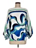 Joseph Ribkoff 100% Polyester Blue 3/4 Sleeve Blouse Size 8 - photo 1