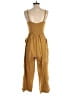 Old Navy Solid Gold Tan Jumpsuit Size S - photo 2