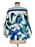 Joseph Ribkoff 100% Polyester Blue 3/4 Sleeve Blouse Size 8 - photo 2