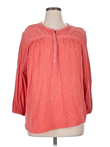 Lucky Brand 3/4 Sleeve Blouse (view 1)