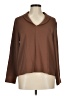 MELLODAY Brown Long Sleeve Blouse Size M - photo 1
