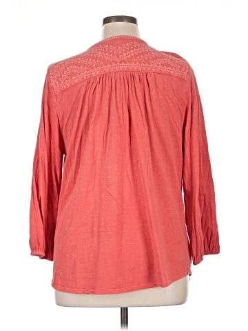 Lucky Brand 3/4 Sleeve Blouse (view 2)