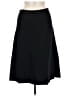 Giada Forte Solid Black Wool Skirt Size Med (2) - photo 1