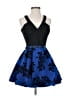Crystal Doll Blue Cocktail Dress Size 0 - photo 1