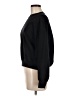 Uniqlo Solid Black Pullover Sweater Size M - photo 5