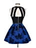 Crystal Doll Blue Cocktail Dress Size 0 - photo 2