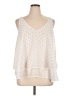 Lane Bryant Polka Dots White Ivory Sleeveless Blouse Size 14 - photo 1