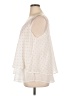 Lane Bryant Polka Dots White Ivory Sleeveless Blouse Size 14 - photo 5