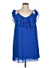 Lulus 100% Polyester Blue Cocktail Dress Size L - photo 1
