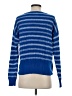 CAbi Stripes Blue Pullover Sweater Size S - photo 2