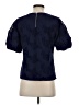 Milly 100% Cotton Blue Short Sleeve Blouse Size S - photo 2