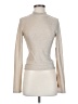 Reformation Silver Long Sleeve Turtleneck Size S - photo 1