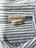 Crewcuts Stripes Blue Short Sleeve Button-Down Shirt Size 8 - photo 3