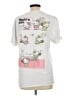 Hello Kitty Hearts White Short Sleeve T-Shirt Size L - photo 2