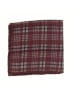 Brunello Cucinelli 100% Wool Houndstooth Burgundy Scarf One size - photo 2
