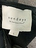 Sundays Solid Black Jumpsuit Size Lg (3) - photo 4