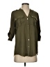 Calvin Klein 100% Polyester Green 3/4 Sleeve Blouse Size S - photo 1