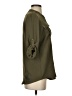 Calvin Klein 100% Polyester Green 3/4 Sleeve Blouse Size S - photo 4
