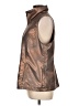 Chico's 100% Polyester Brown Vest Size L - photo 5