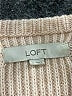 Ann Taylor LOFT Tan Pullover Sweater Size M - photo 7