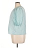 Old Navy 100% Cotton Teal Short Sleeve Blouse Size XL (tall) - photo 5